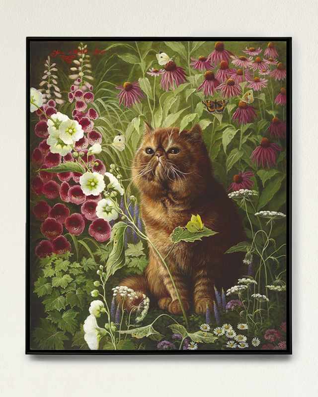 "In the Garden" Limited Edition Giclee Canvas Wall Art